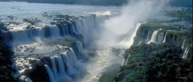 frontière entre l'Argentine et le Brésil