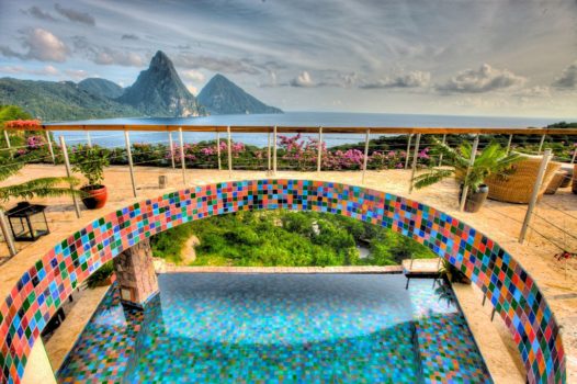 Piscine Jade Mountain Resort