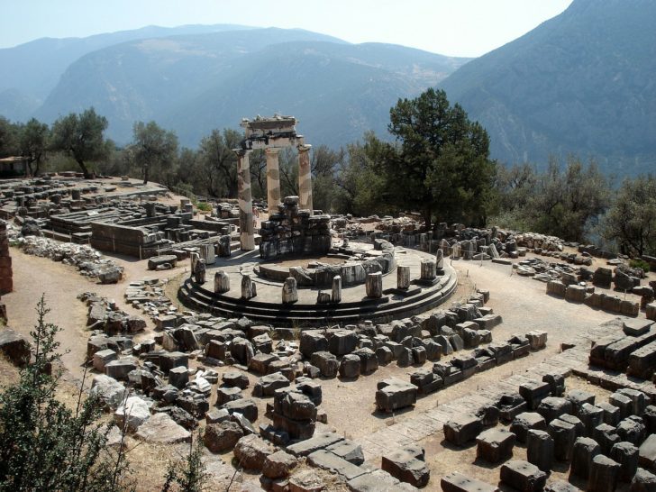 Le site de Delphes en Grèce