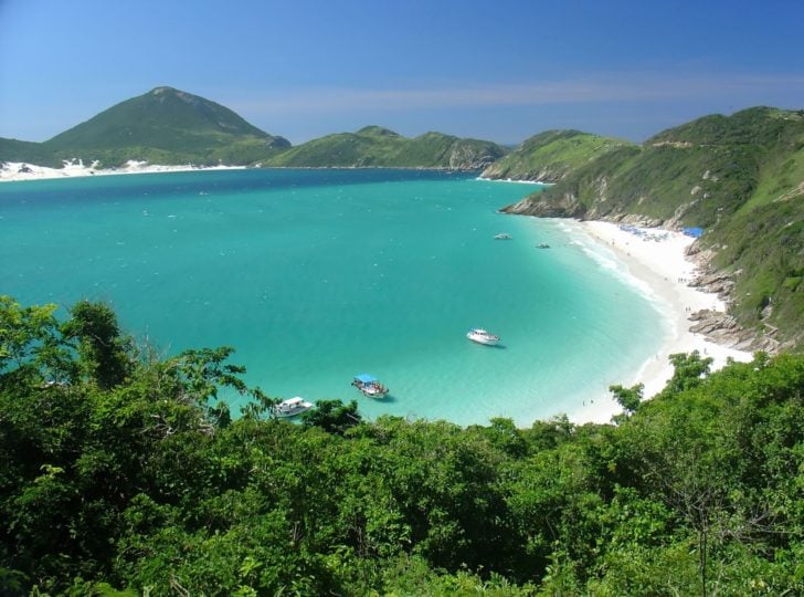 Arraial do Cabo au Brésil