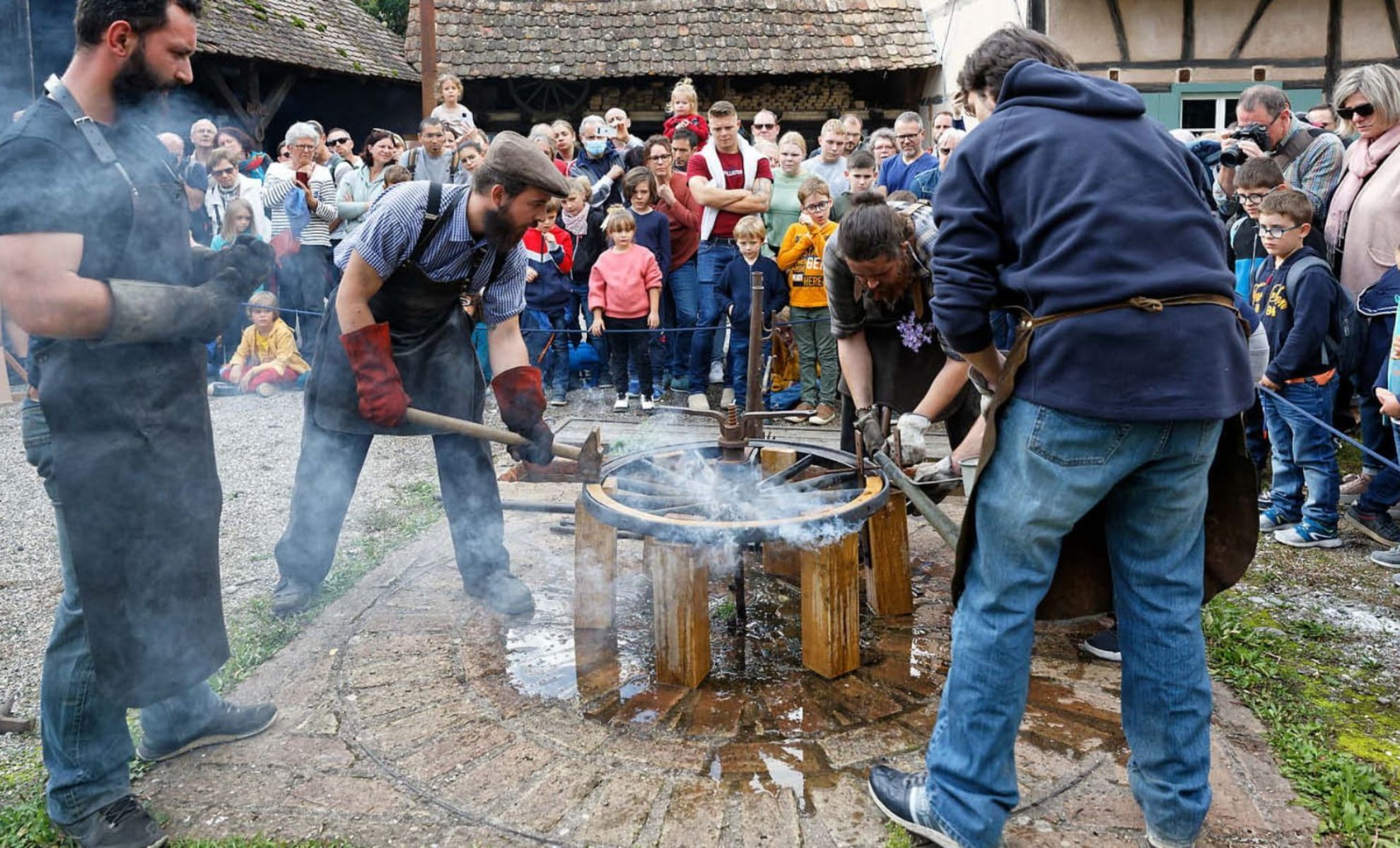 Les arts du feu à renne 