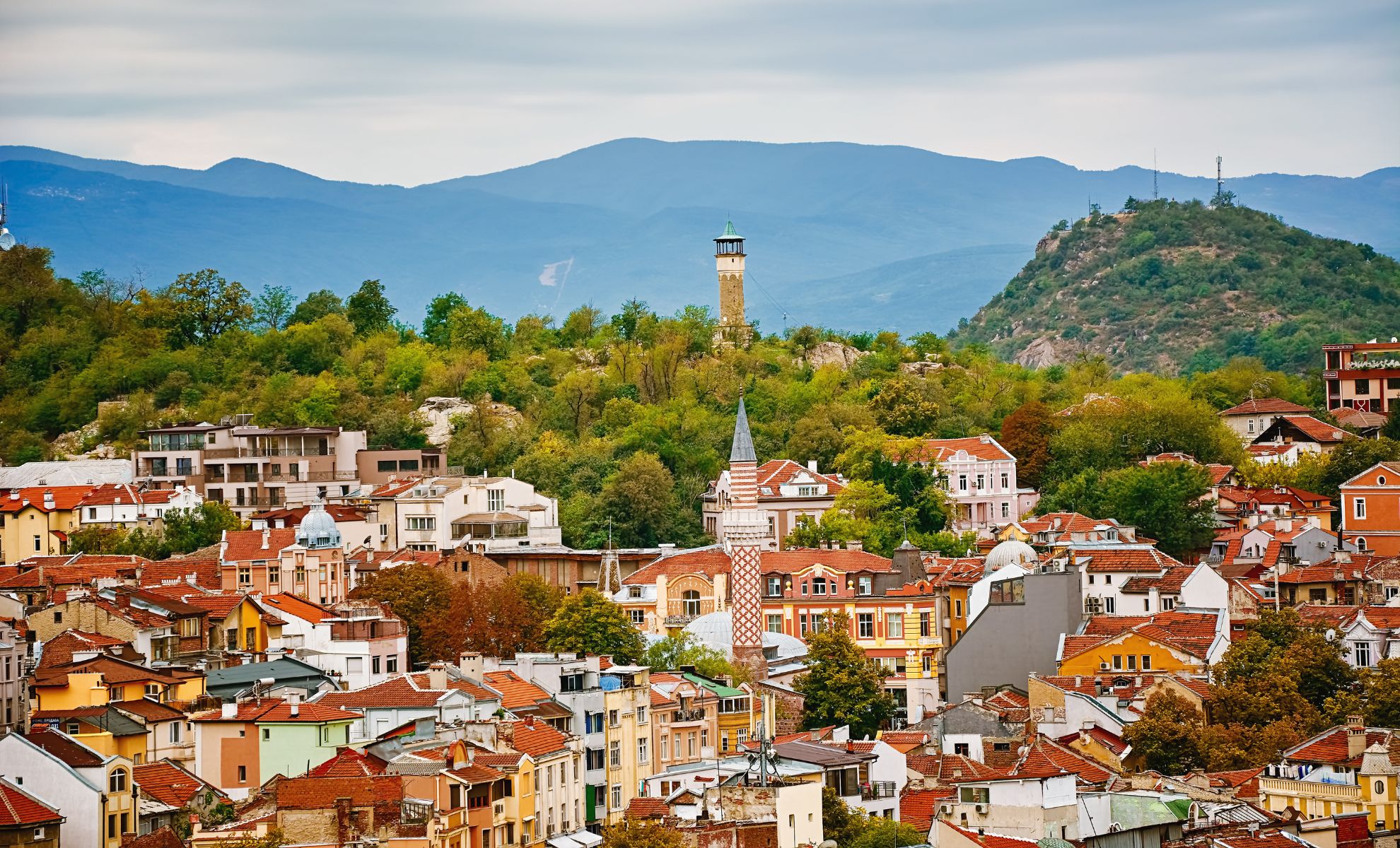 Vue de Plovdiv