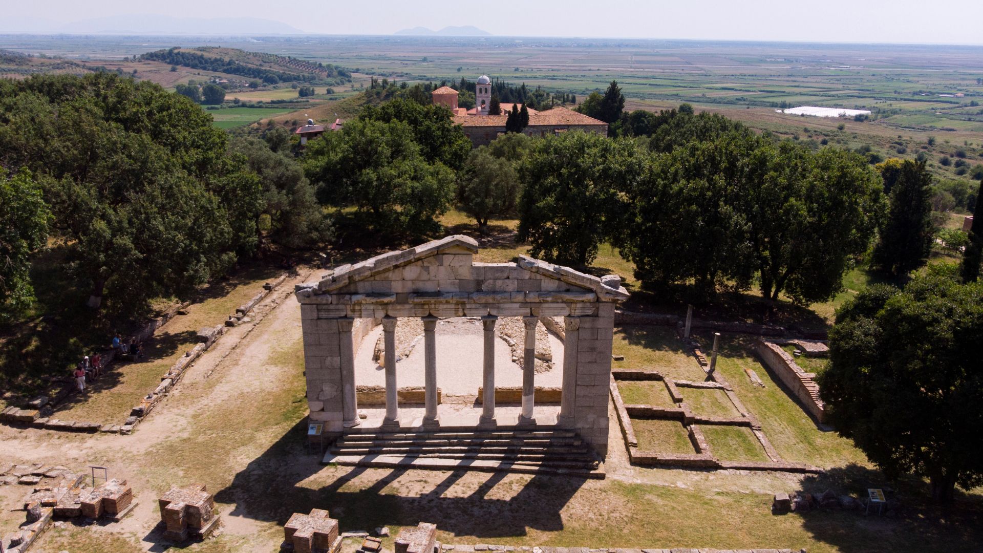 Apollonie d’Illyrie ancienne cité grecque , Albanie