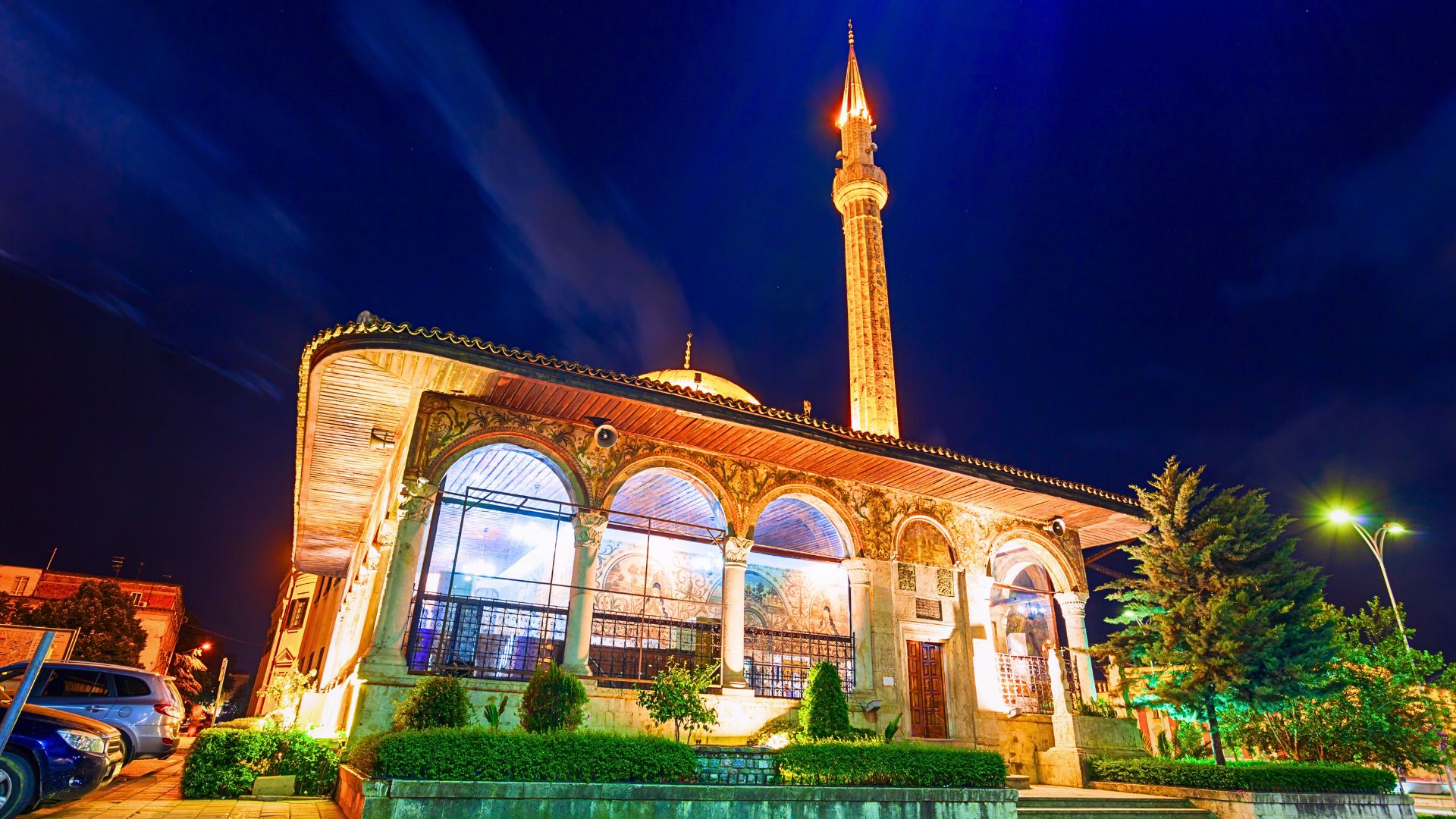 La mosquée Et'hem Bey, Tirana, Albanie