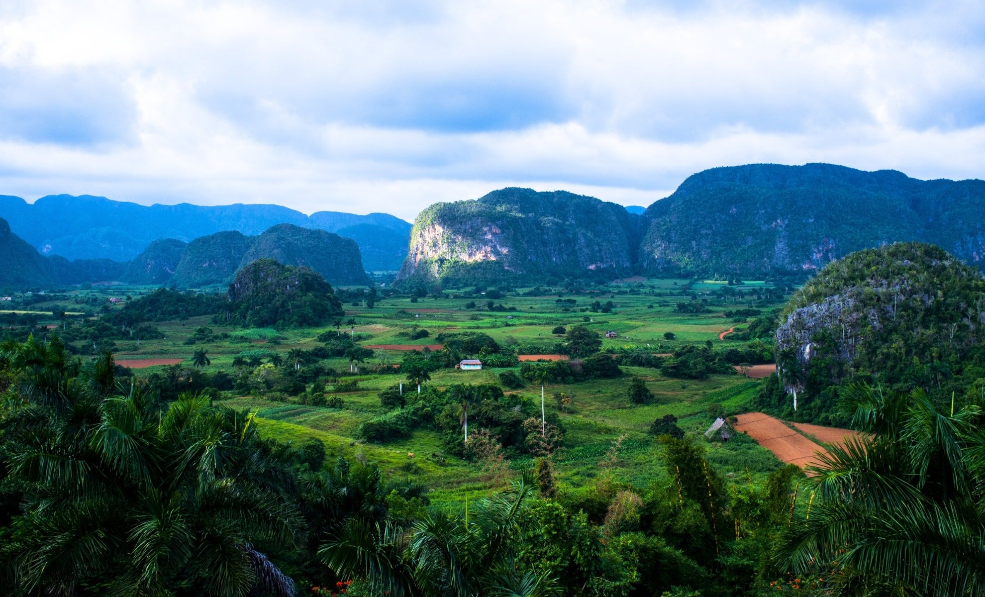 La vallée de Vinales, Cuba