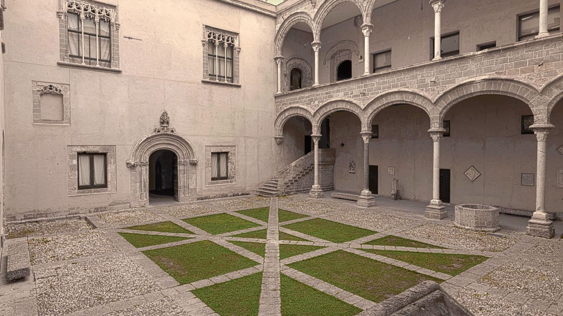 Le Palazzo Abatellis , Palerme, Italie