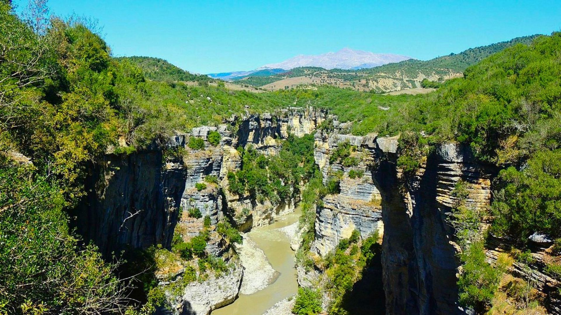 Le canyon d'Osum , Albanie