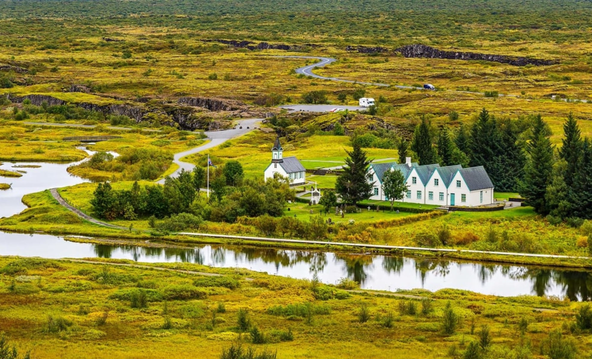 Le parc national de Thingvellir, le cercle d'Or en Islande