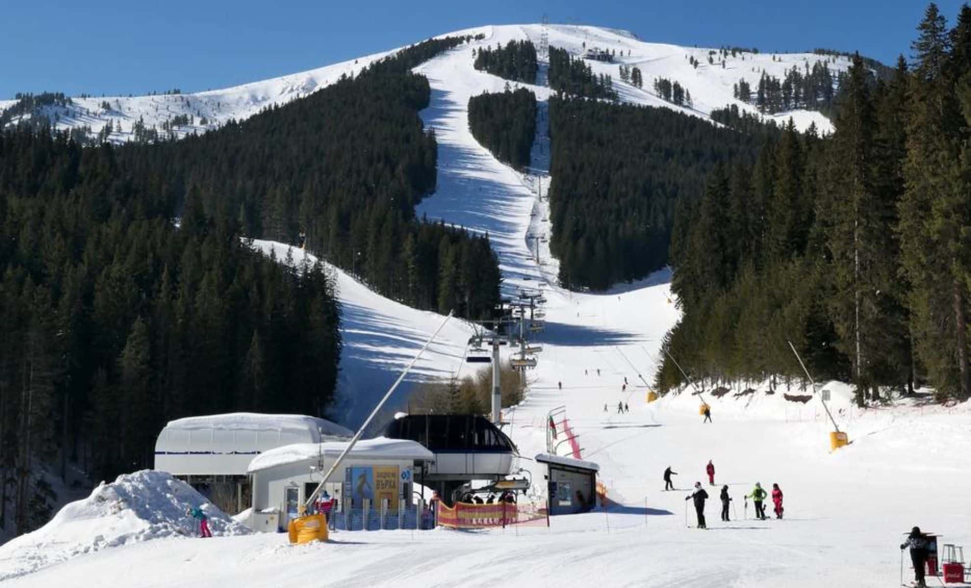 Station de sports d'hiver de Pirin de montagne, Bansko, Bulgarie