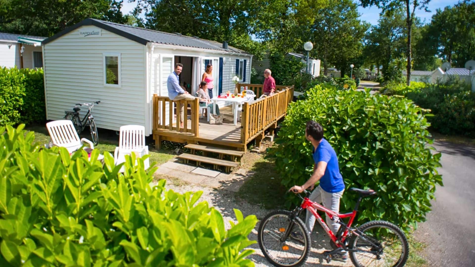 Camping du domaine de Kerlann, Bretagne, France