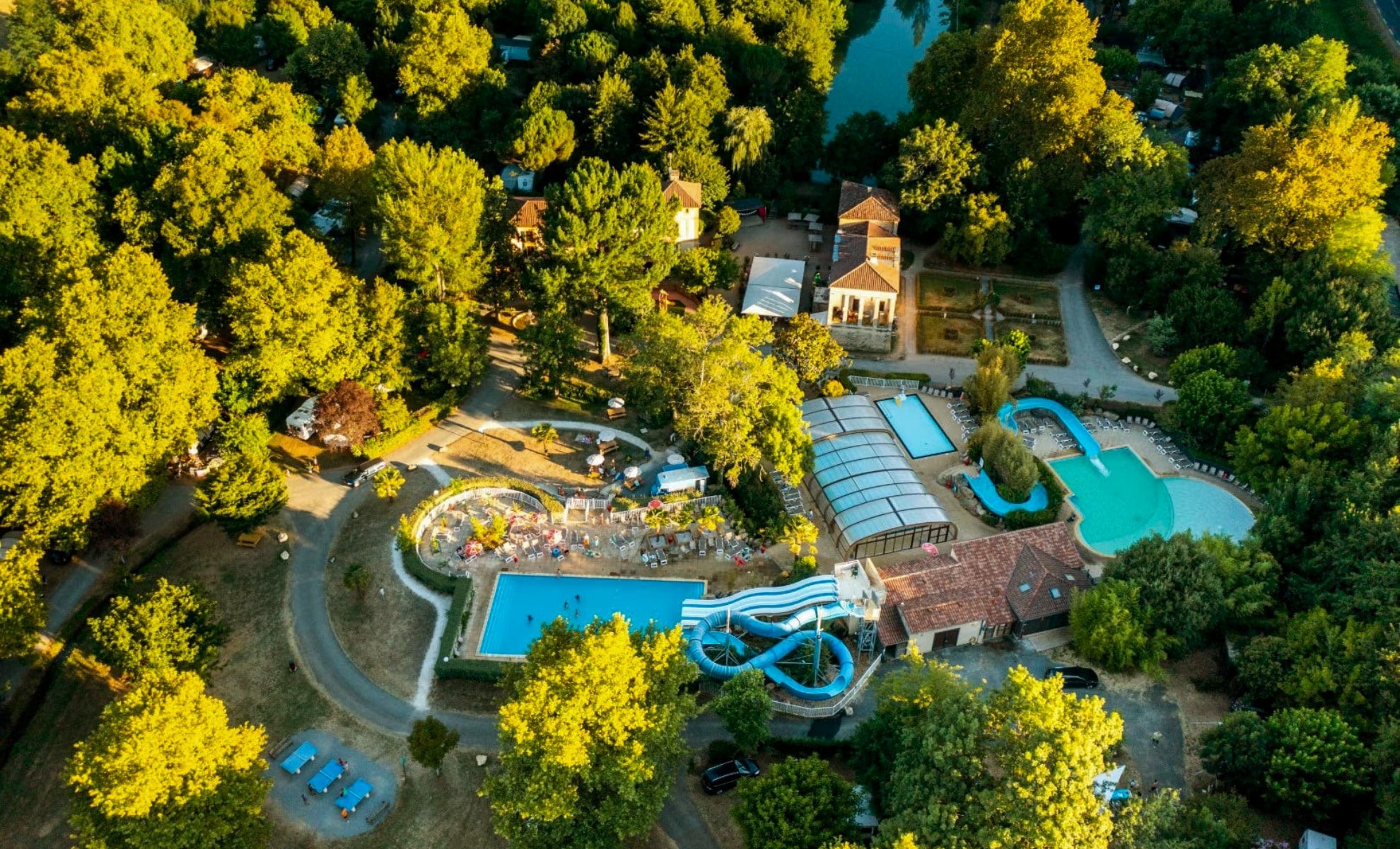Camping familial du Moulin la Pique ,Dordogne en France