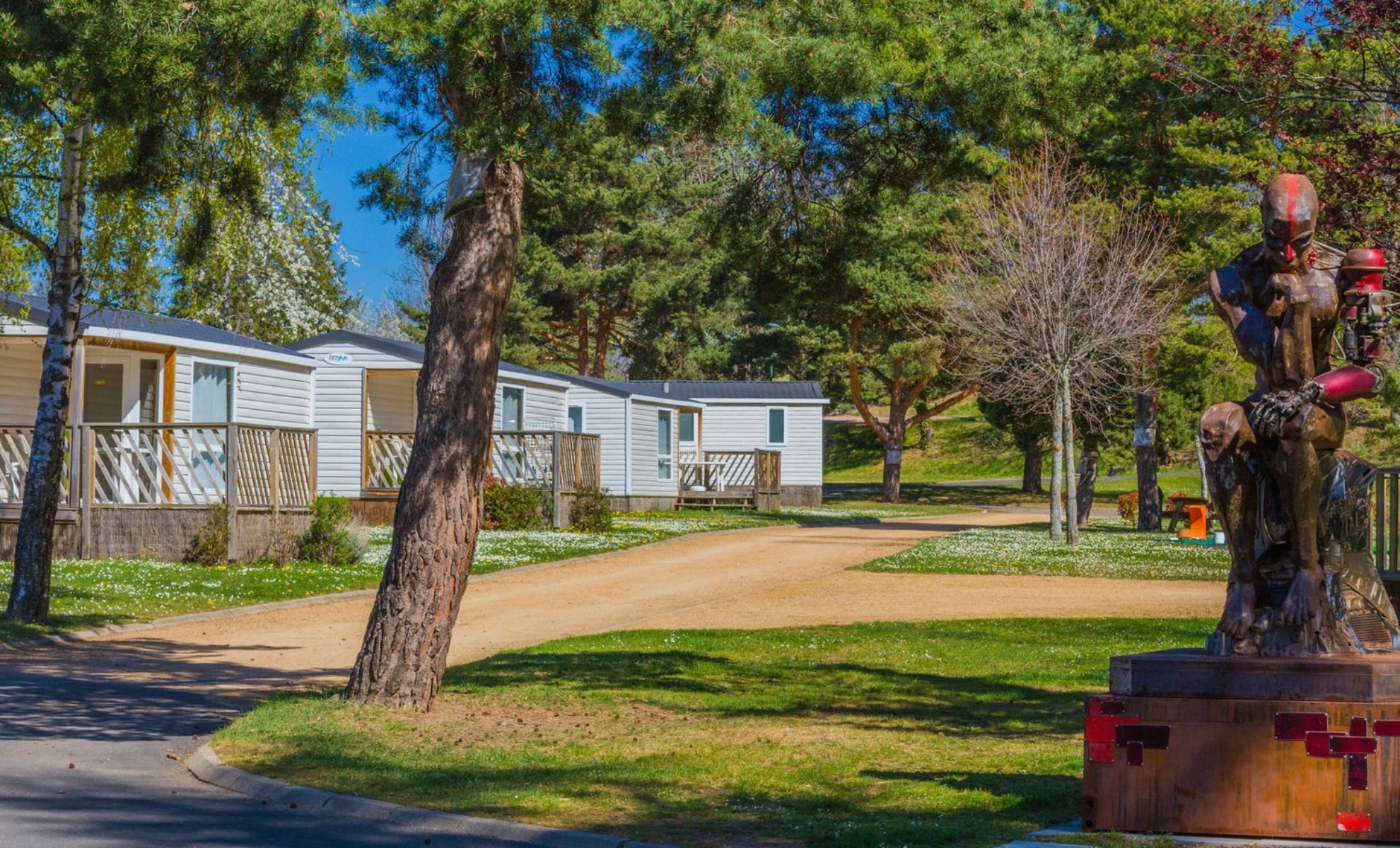 Camping le Chanset, Auvergne en France