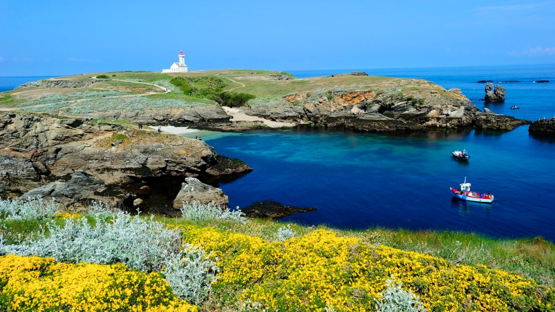 La plage des Poulains, Belle-Île-en-Mer