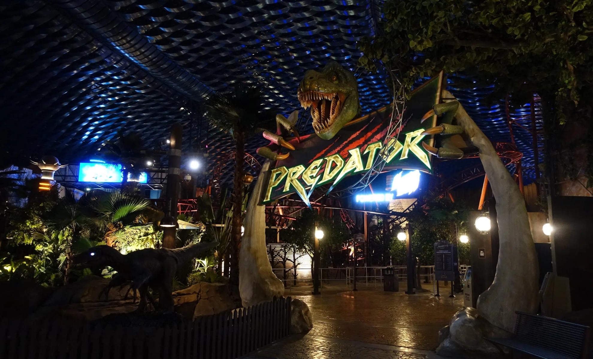 La zone Lost Valley Dinosaur Adventure au IMG Worlds of Adventure, Dubaï