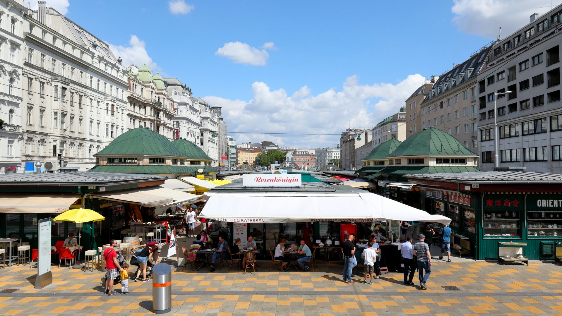 Le Naschmarkt , Vienne , Autriche