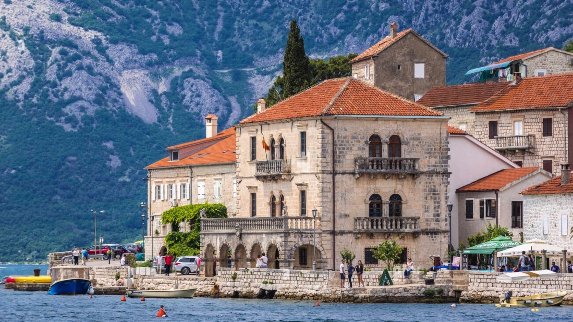 Le palais baroque de Bujovic , Monténégro