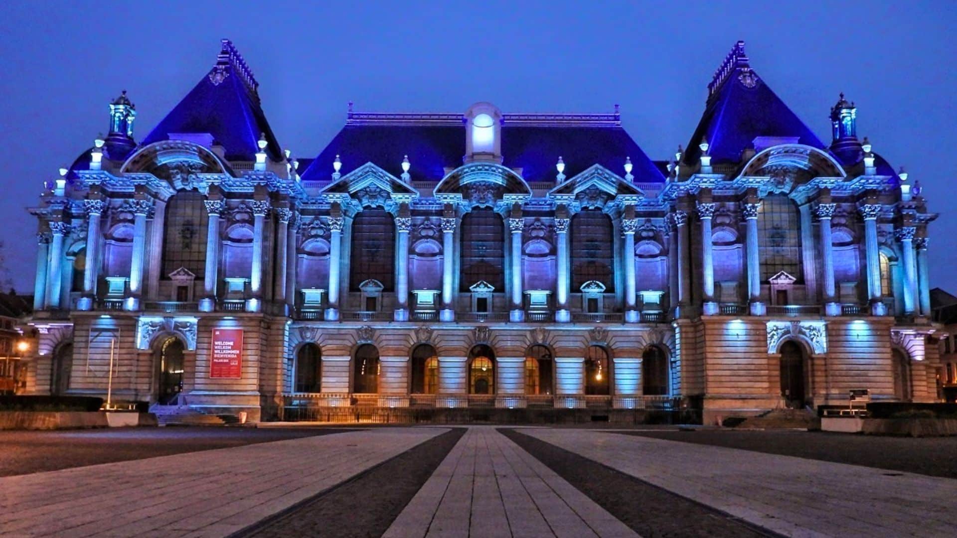 Le palais des Beaux-Arts, Lille, France