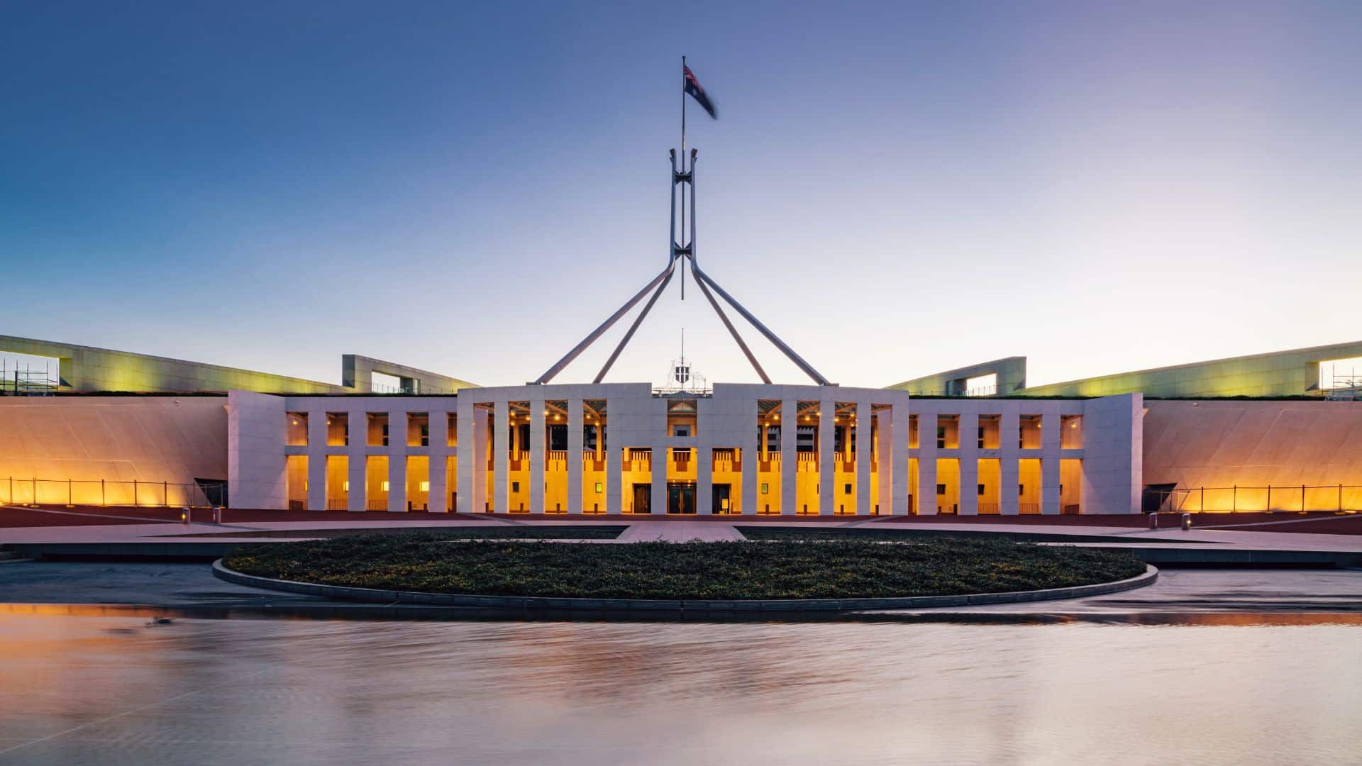 Le parlement d'Australie