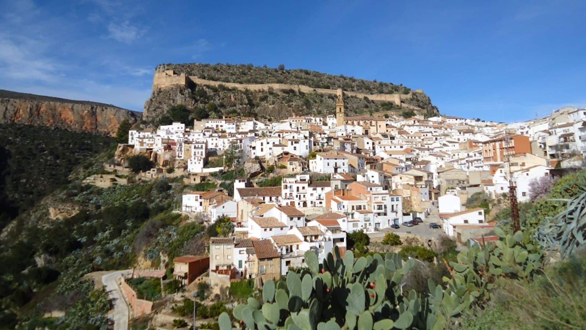 Le village Chulilla, Valence , Espagne