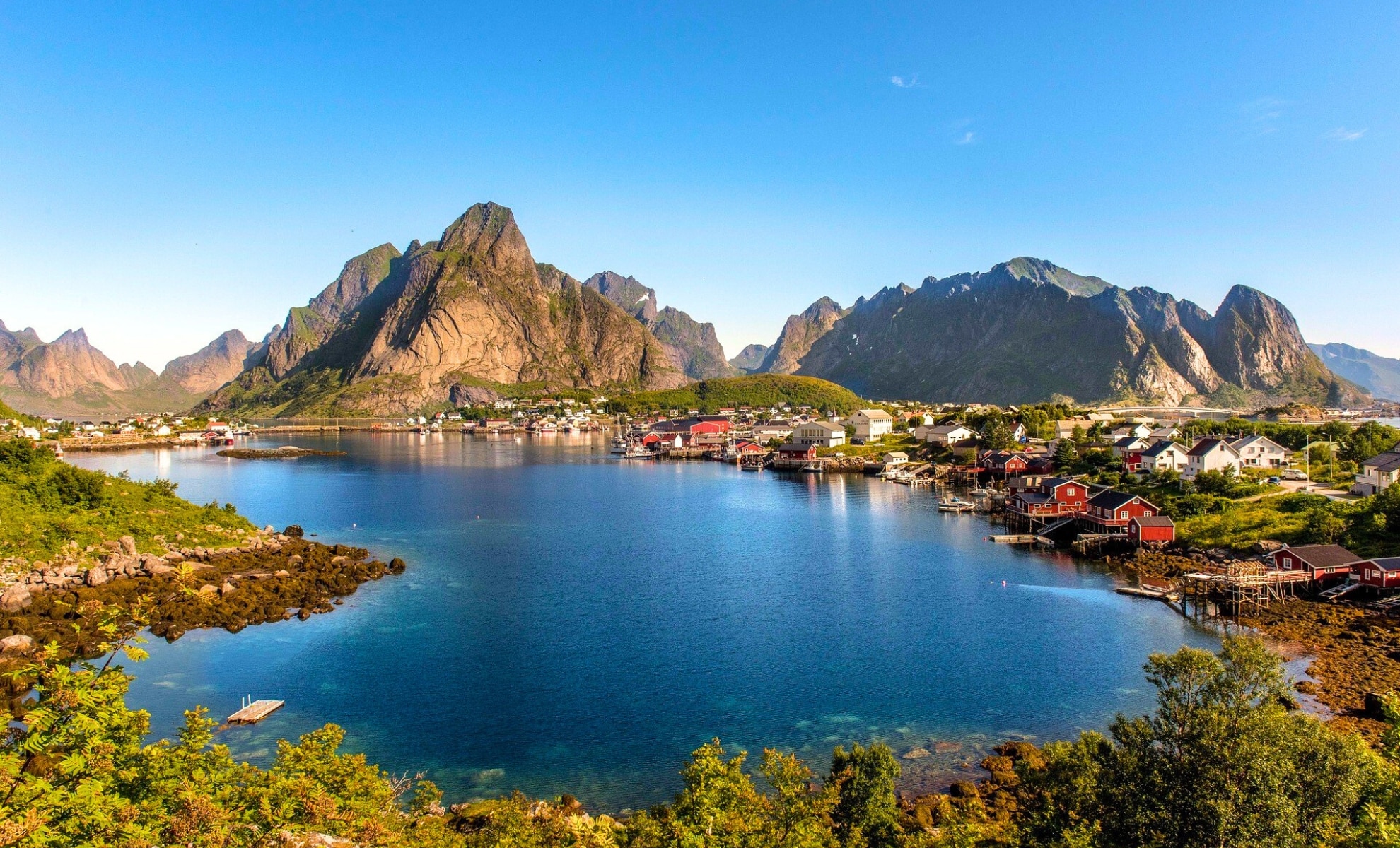 Les îles Lofoten, Norvège