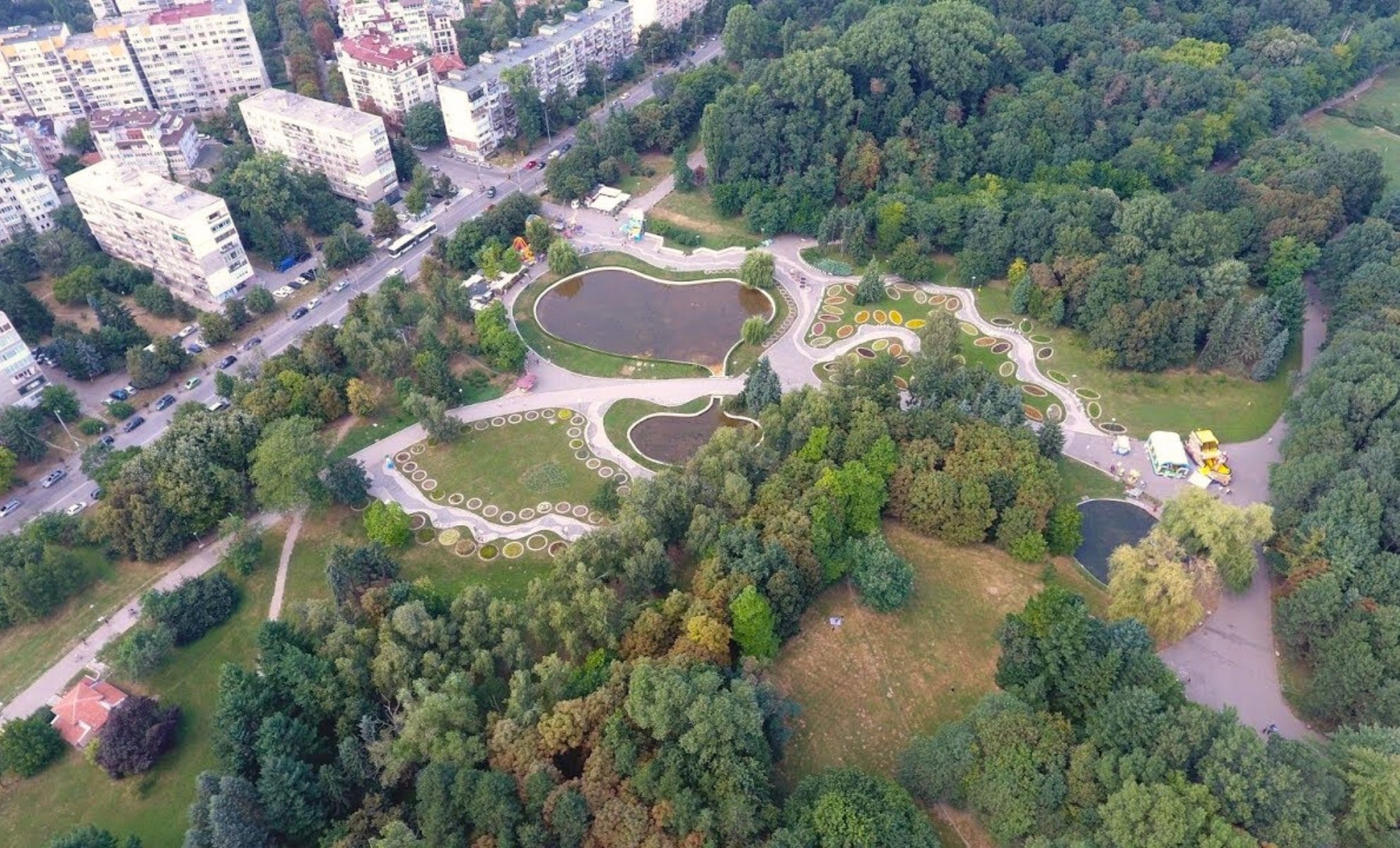 Yuzhen Park à Sofia en Bulgarie