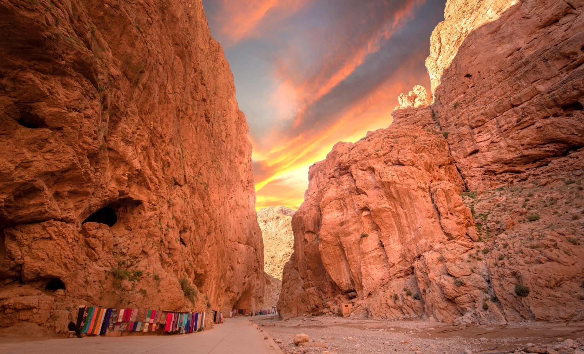 Les gorges du Toudra, Maroc