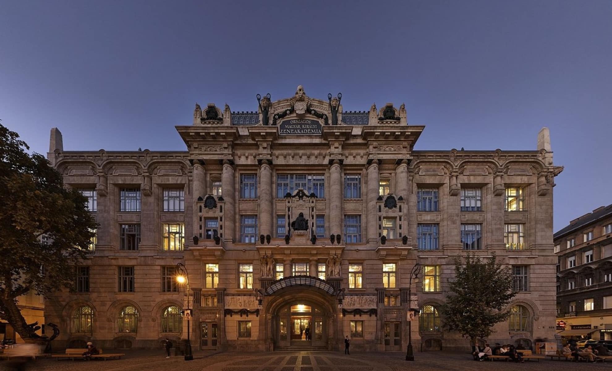 L'Académie de musique Franz-Liszt, Budapest, Hongrie