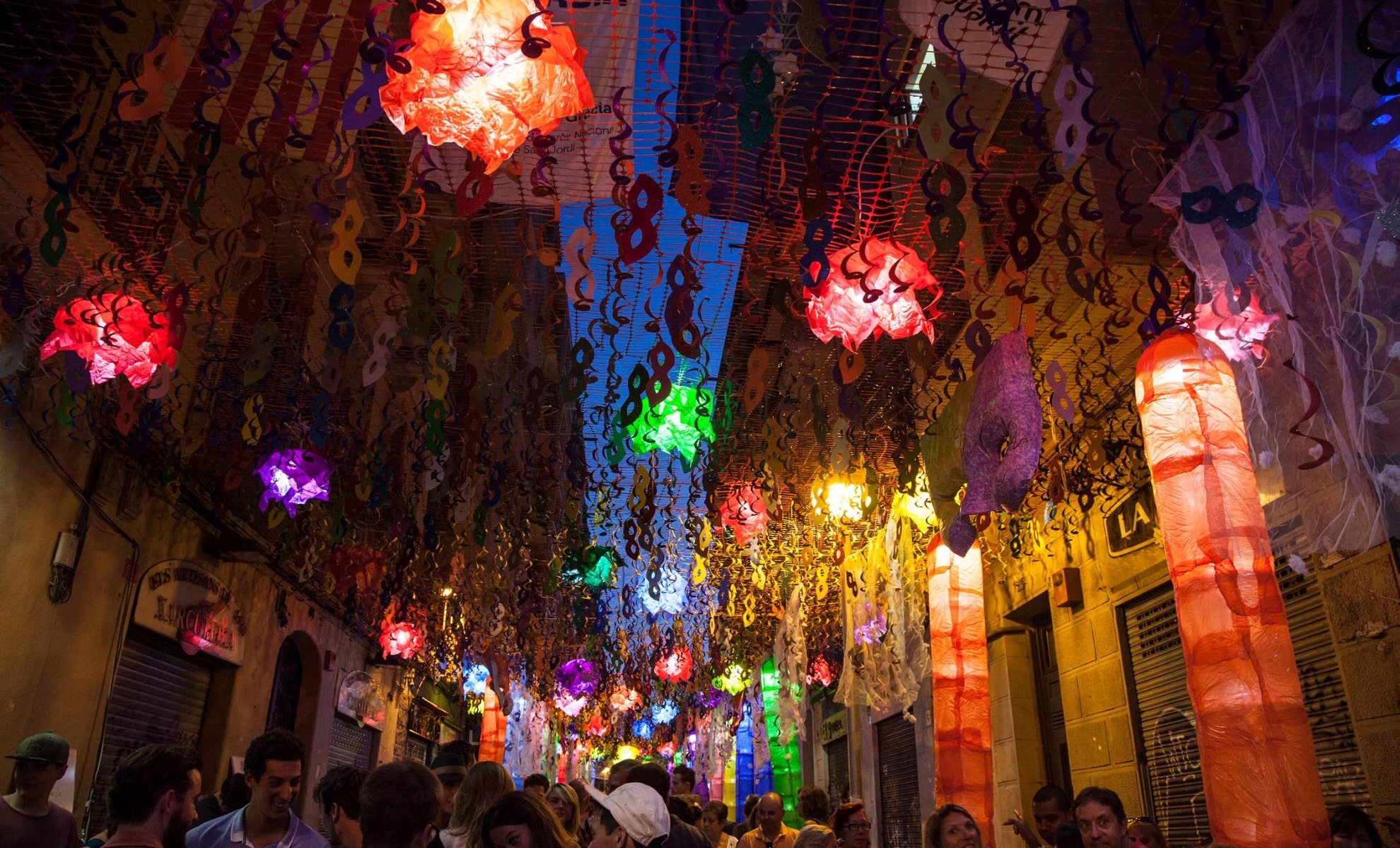 La Fête de Gracia à Barcelone