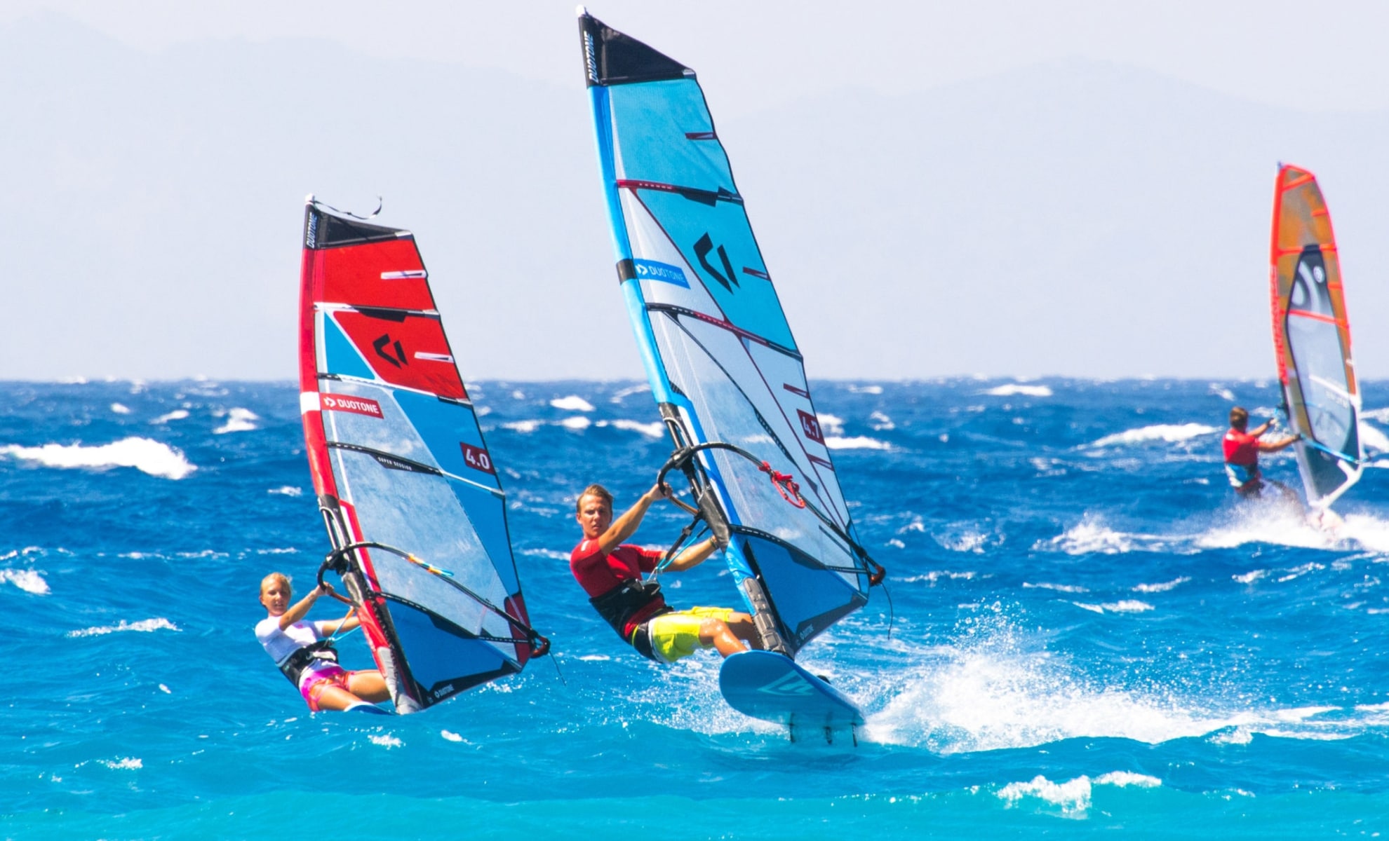 La planche à voile