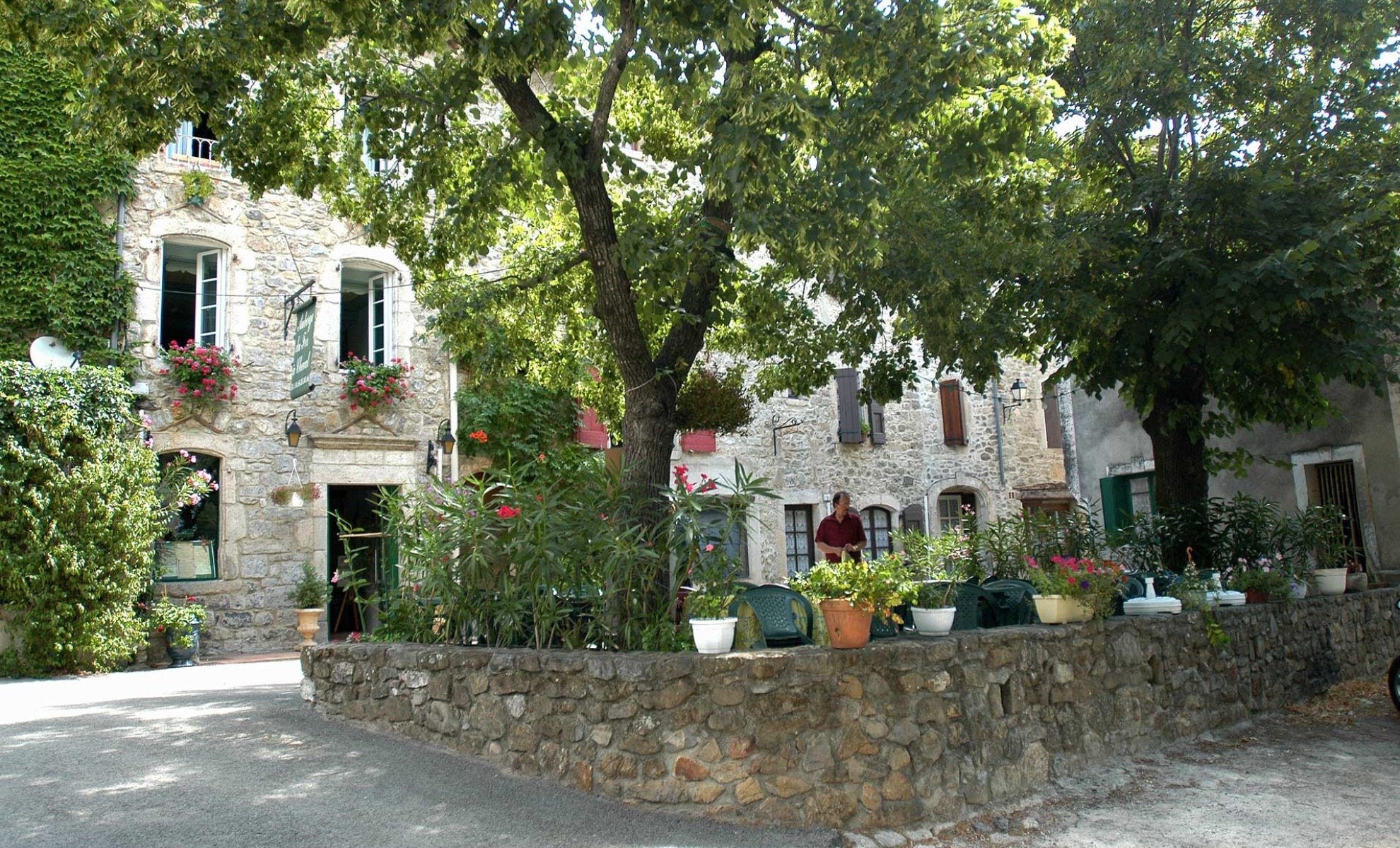 Le village de Mialet, Cévennes