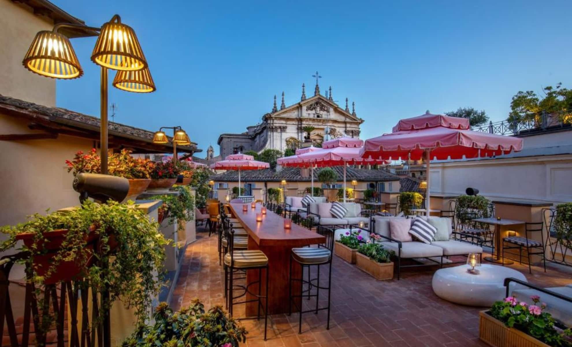 Terrazza del Cesari, Rome, Italie